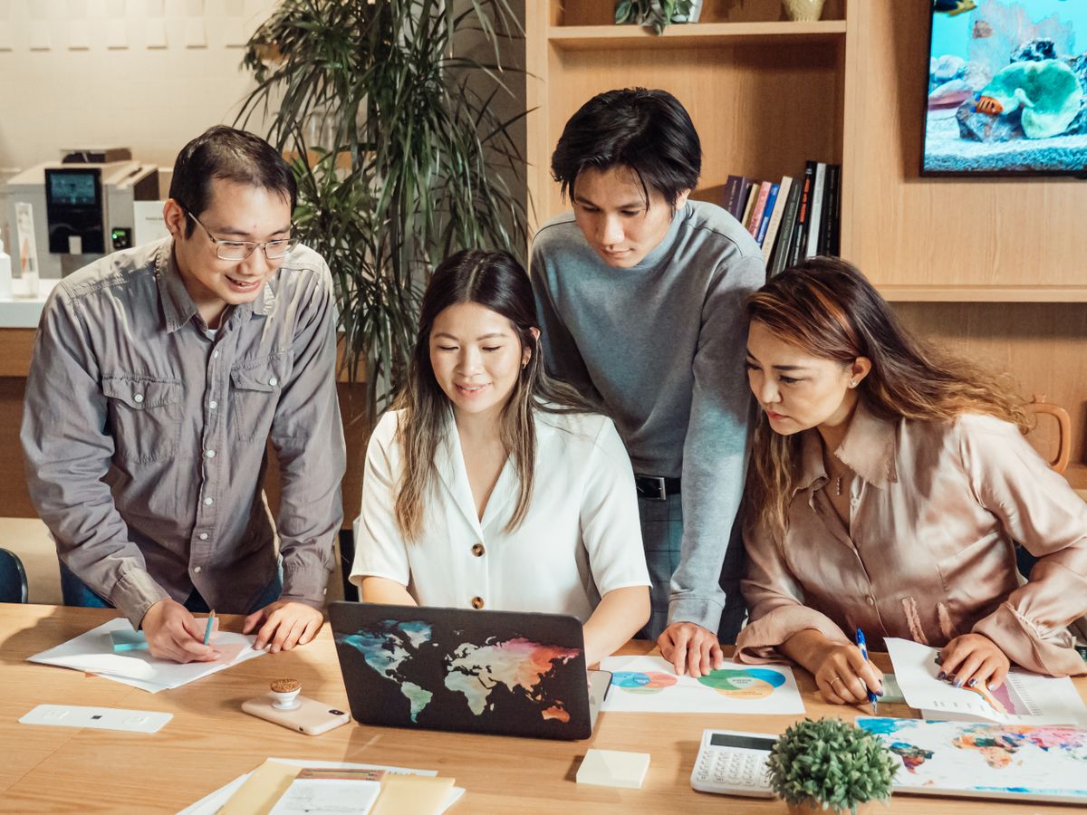 Equipe da Tera Energia reunida no escritório